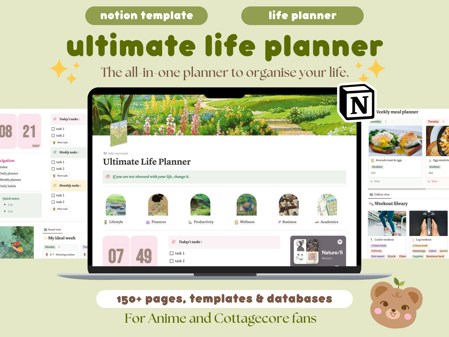 All-in-One Notion Life Planner