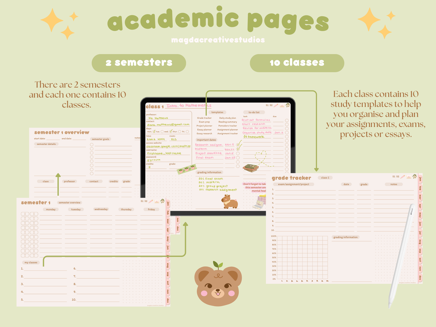 2025 Student Planner Landscape