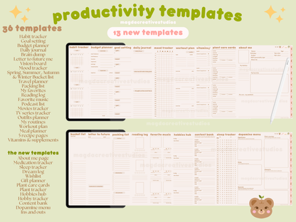 2026 Digital Student Planner Portrait