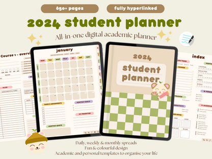 2024 Student Planner GoodNotes