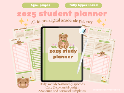 2025 Study Planner Portrait