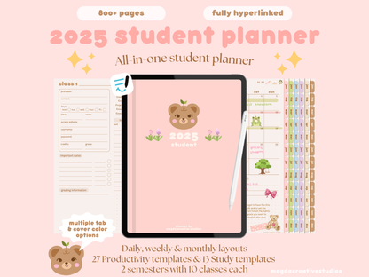 2025 Student Planner Portrait