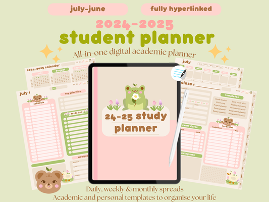 2024-2025 Student Planner