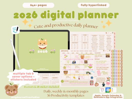 2026 Digital Planner Landscape