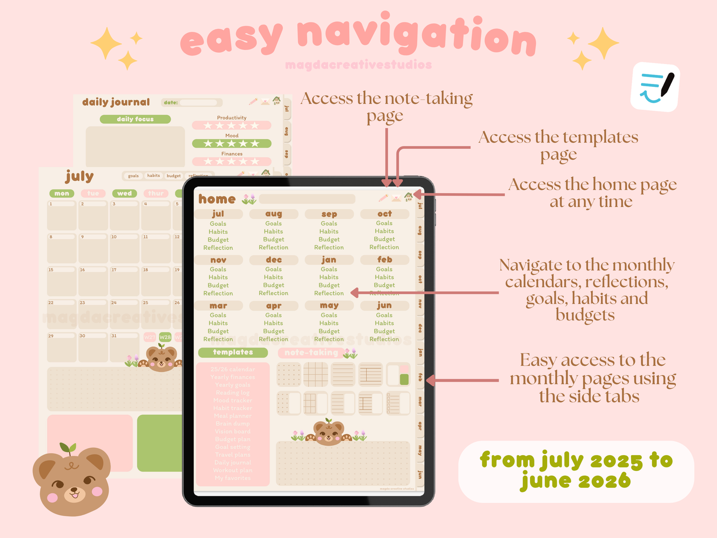 2025-2026 Digital Planner