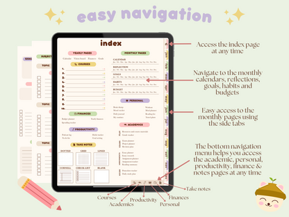 2024 Student Planner GoodNotes