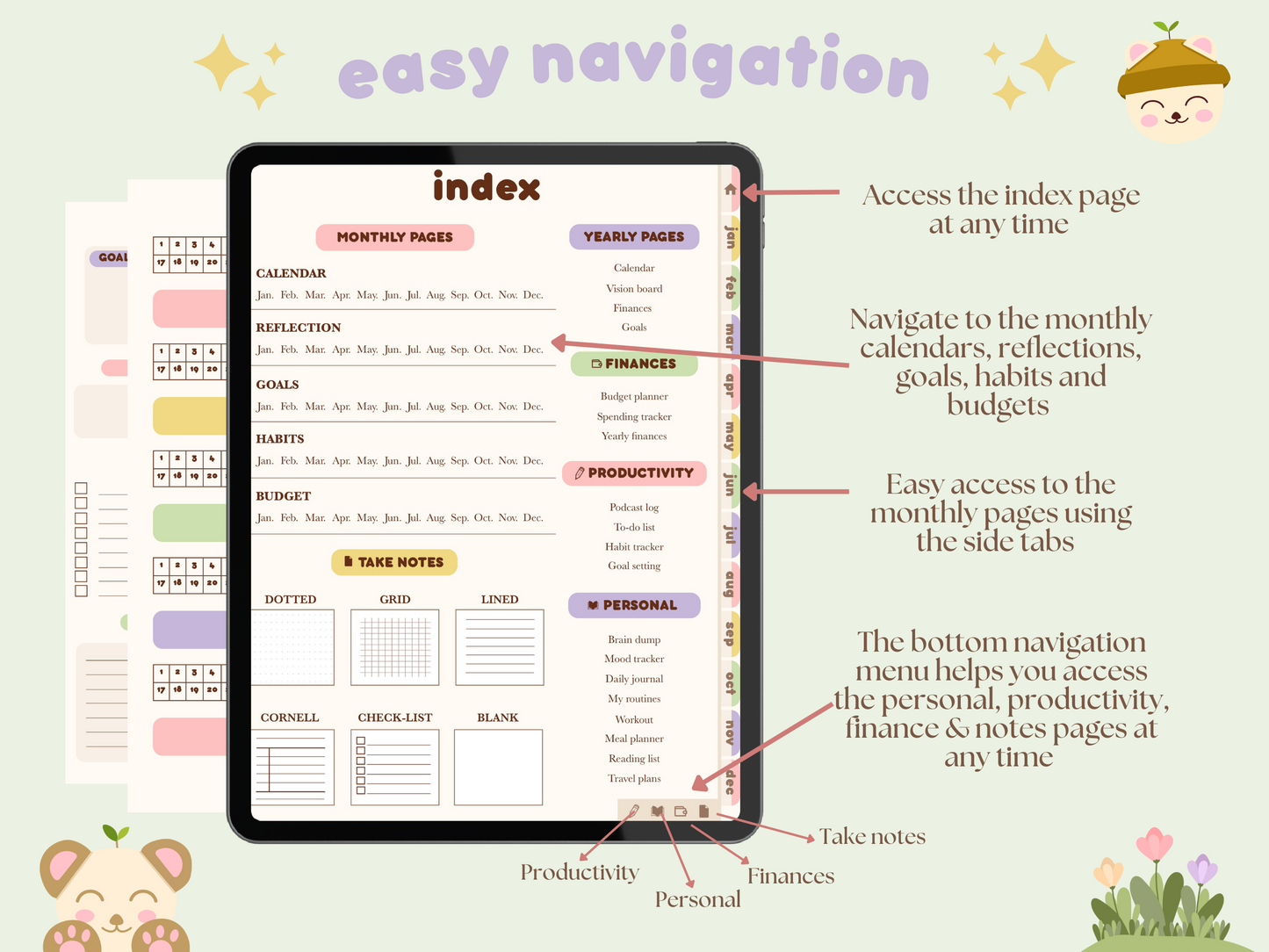 Digital Daily Planner GoodNotes