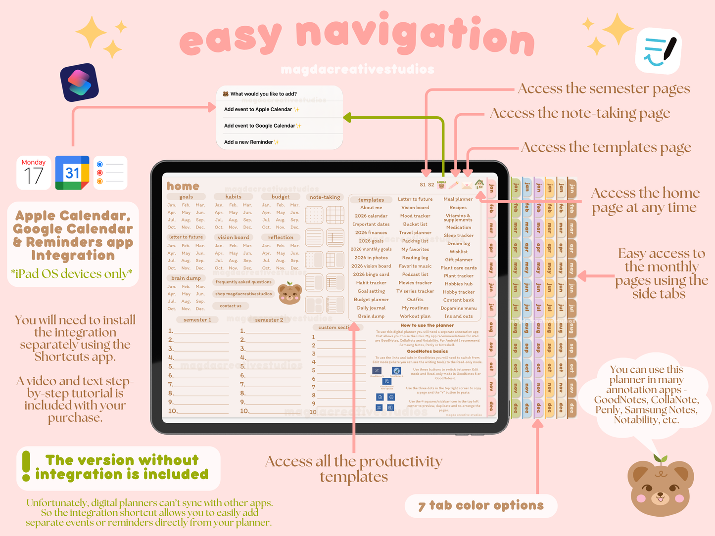 2026 Digital Student Planner Landscape