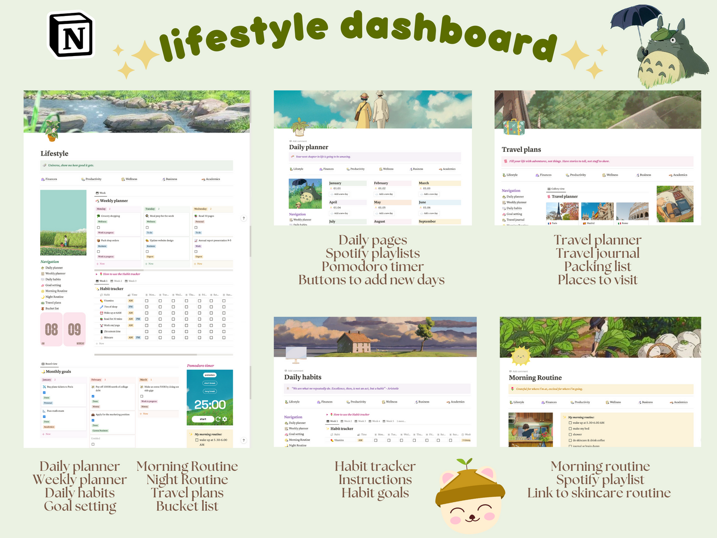 All-in-One Notion Life Planner