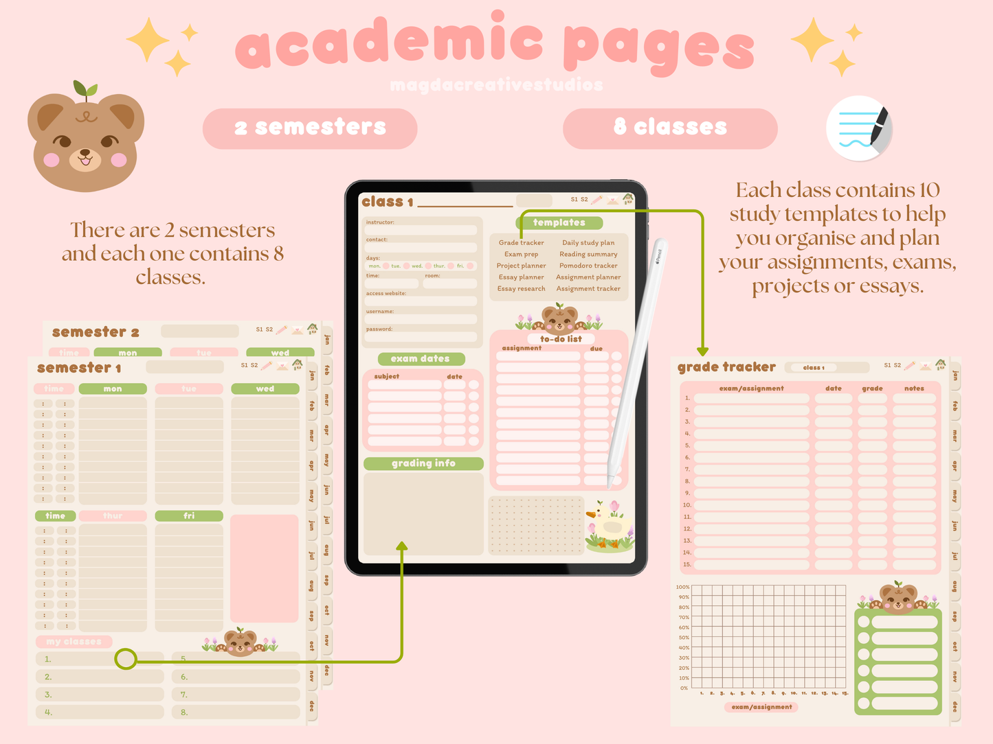 2025 Study Planner Portrait