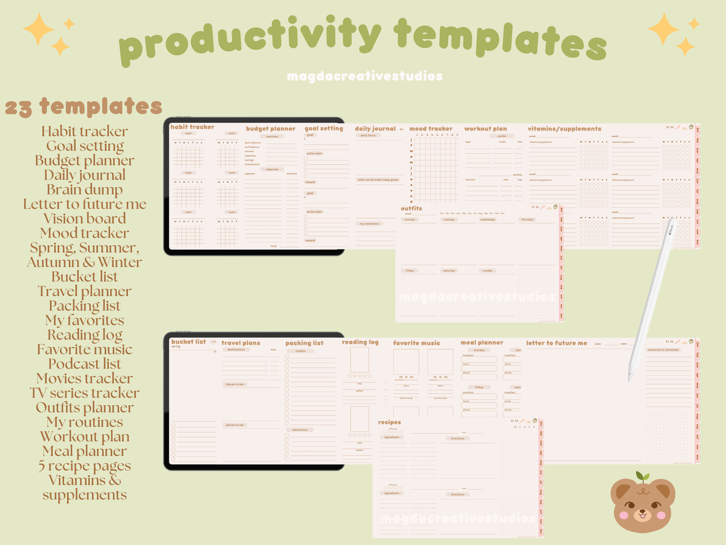 2025 Student Planner Landscape